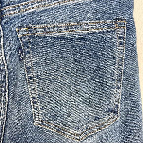 Levi’s SLIVER HIGH RISE SKINNY JEANS Stretch denim Ankle Length Size 25 x 30 - Picture 4 of 15
